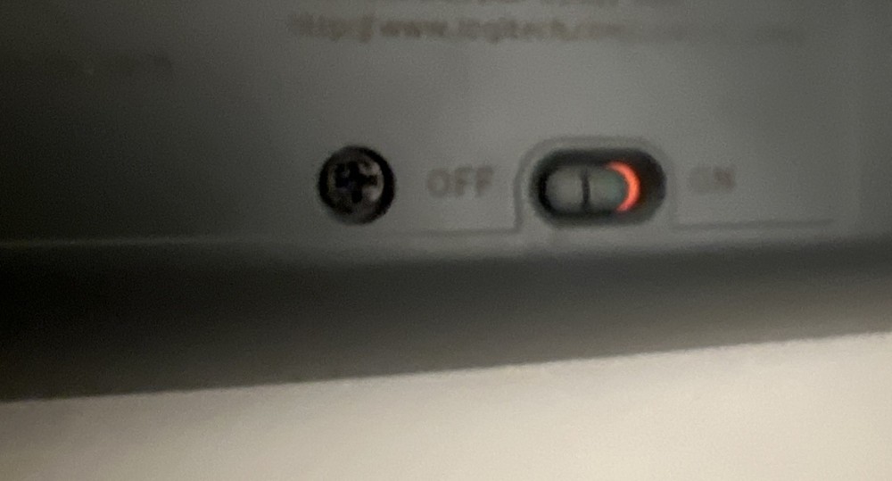 Logitech MK 320 Wireless Keyboard Only With Dongle ~Tested Working