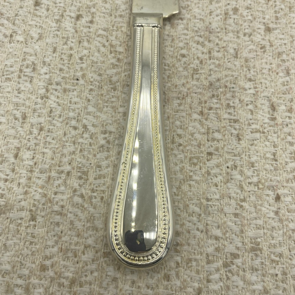 14” Silver Tone Wedding Cake Knife