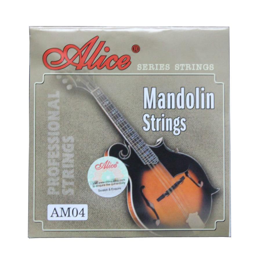 10Sets Alice Mandolin Strings Coated Copper Alloy Wound EADG 8 Strings Set AM04