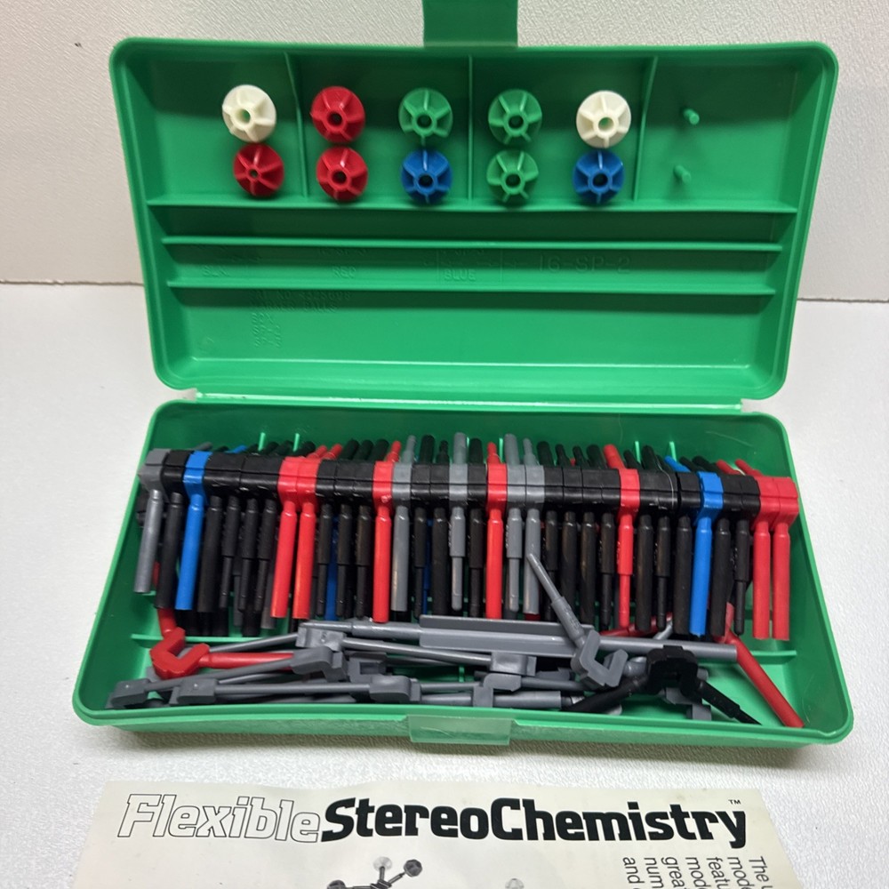 Molecular Visions Organic Chemistry Modeling Kit & Framework Modelling Kit 1992