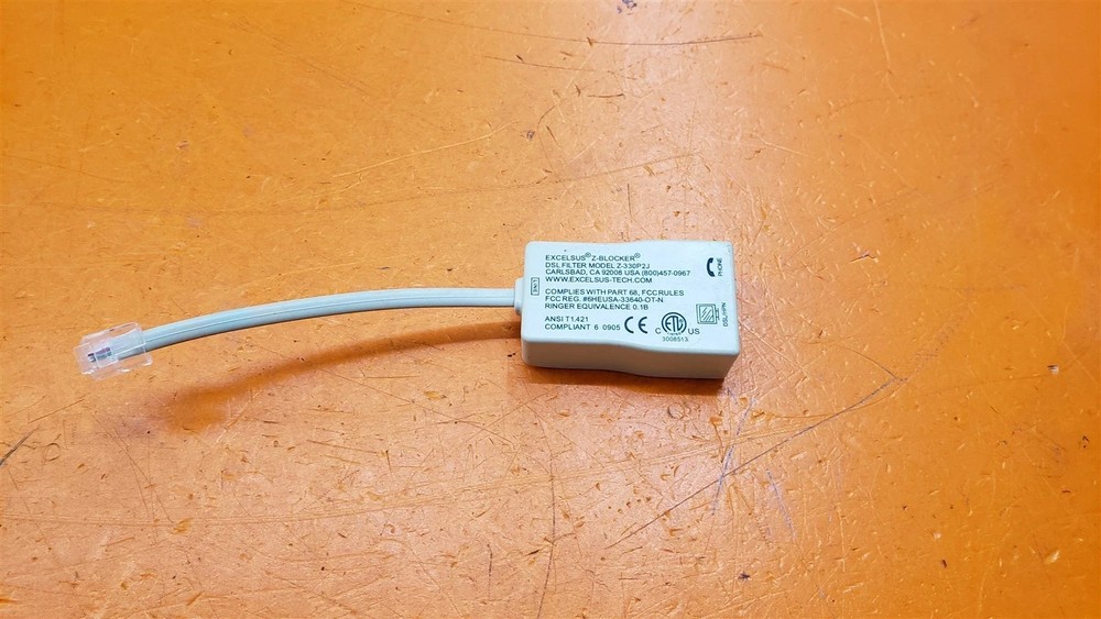 Excelsus Z-Blocker DSL Filter Model Z-330P2J