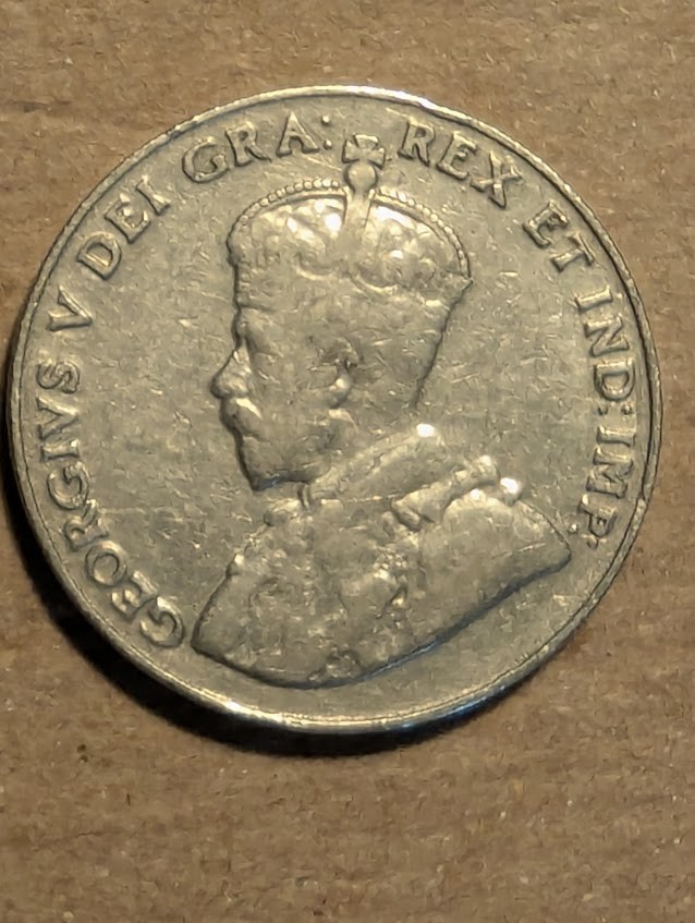 1927 Canada Five Cents