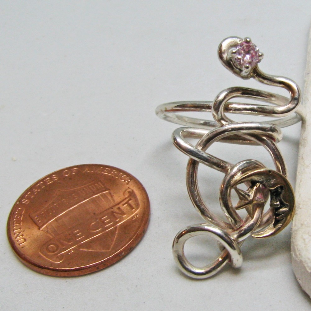 Unique Sterling Silver Hand Crafted Upcycled Flexi-Ring By SoniaMcD