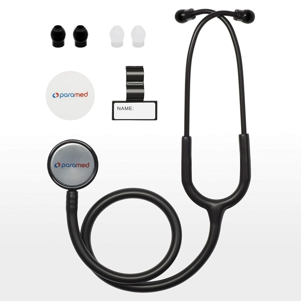 Classic Dual-Head Stethoscope - 360° Design & Complete Accessory Kit (29.5 inch)