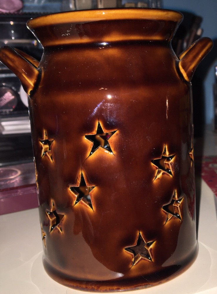 Jaclyn Smith Small Ceramic Candle Holder