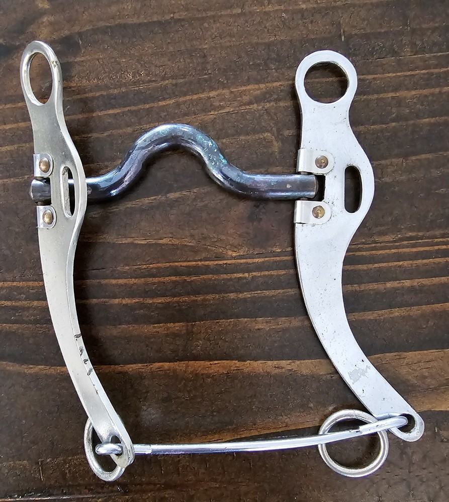 Solid Mouth Port Horse Bit