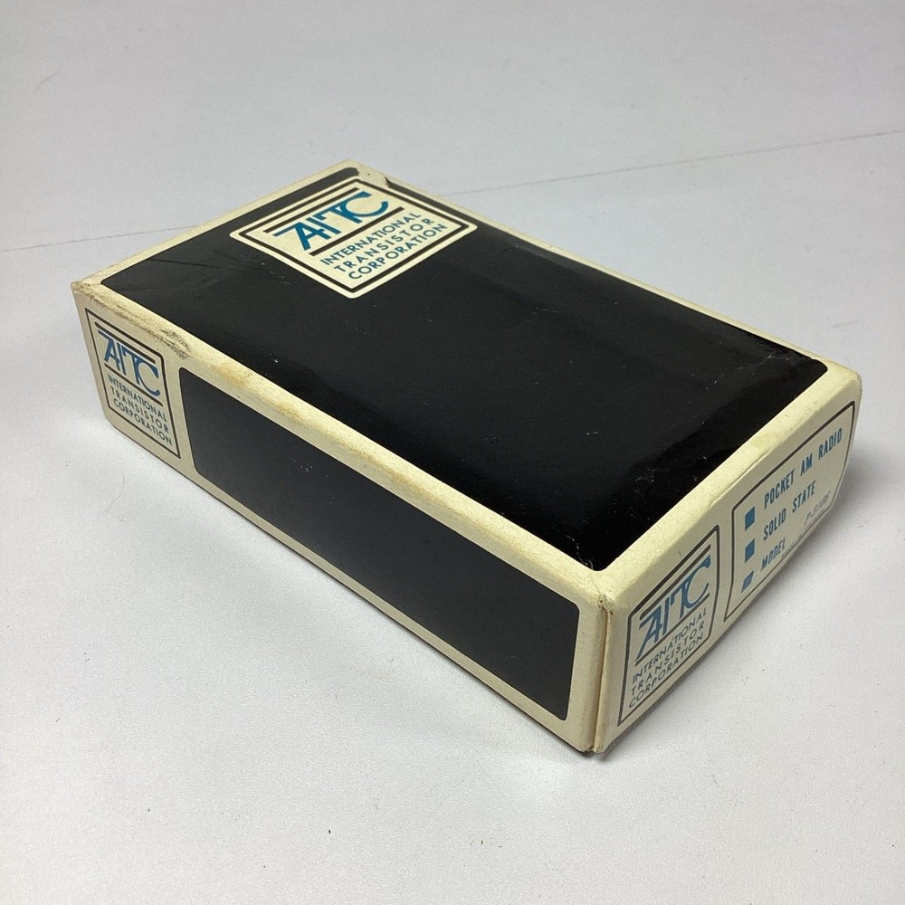 AITC Solid State Transistor AM Radio Model P3106 Taiwan Vintage