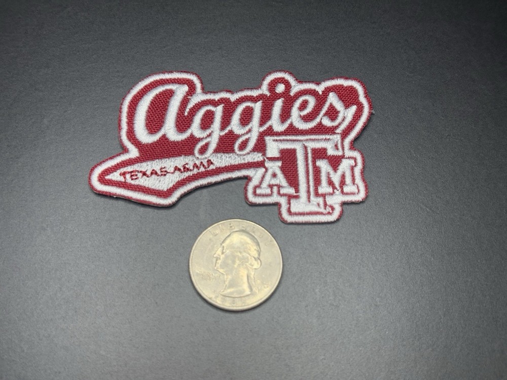Texas A&M Aggies Embroidered Iron On Patch