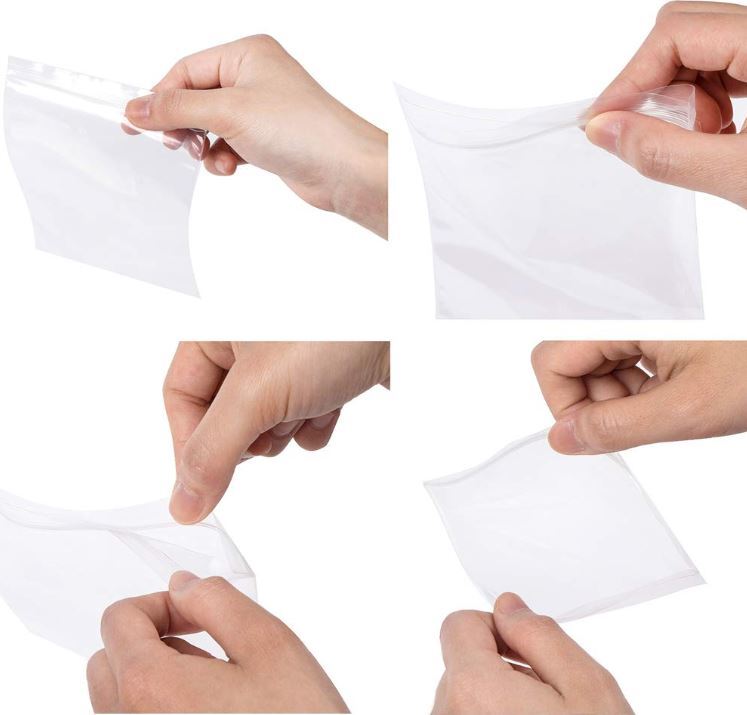 2mil Reclosable Zipper Poly Bags Small-Large MANY Sizes 2x3 3x4 6x9 4x8 10x13