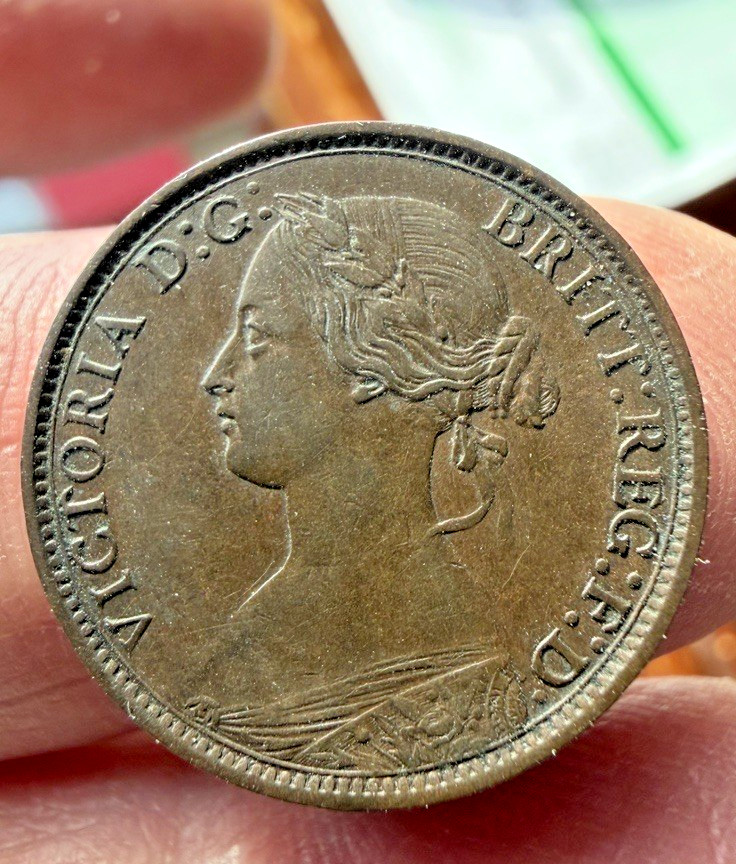 Great Britain 1860 Farthing