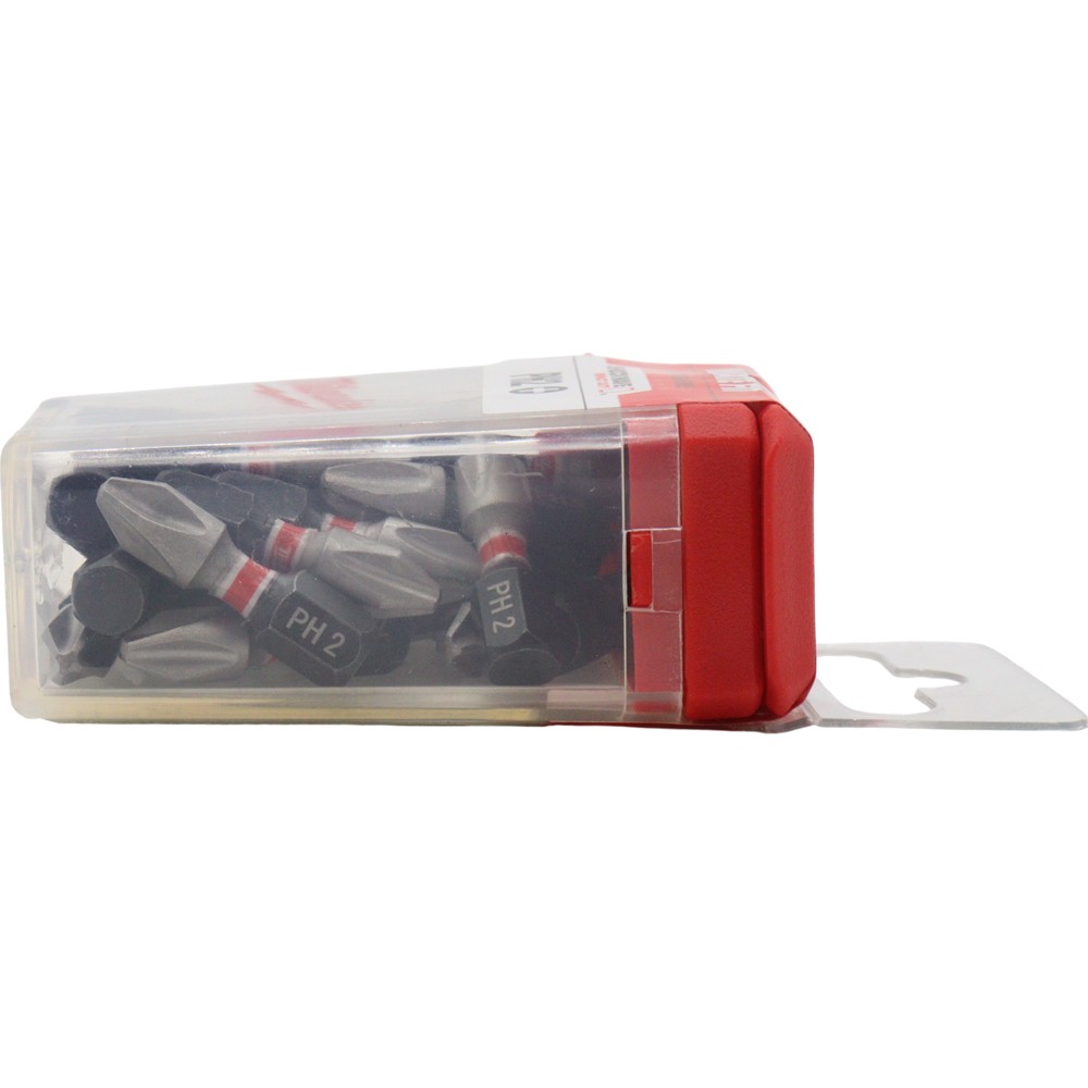Milwaukee 48-32-4604 #2 Phillips Shockwave Insert Bit Contractor (25-Pack)
