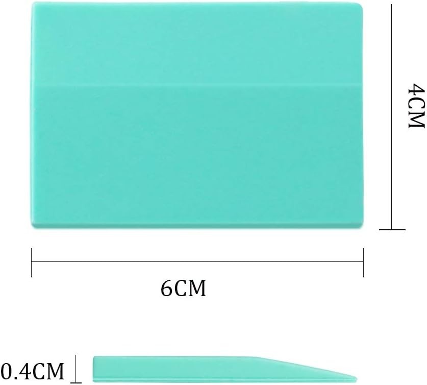 High-Quality Rubber Screen Printing Squeegees - 5 Pack for Arts and Crafts