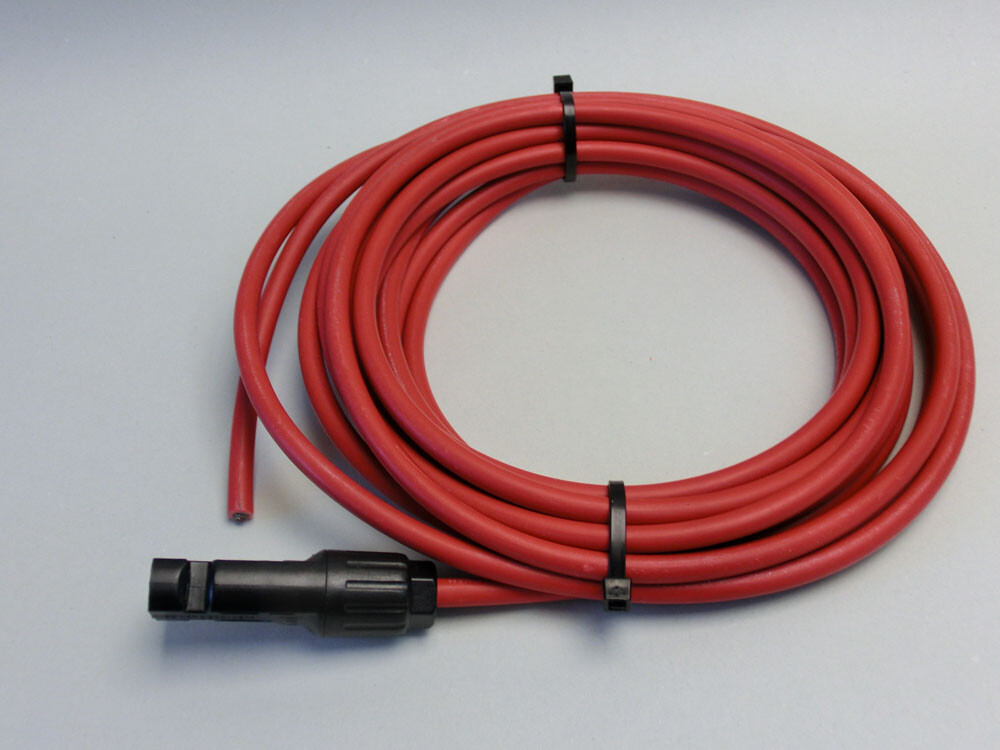 Replacement Part Red Cable Solar Module Solar Panel Charge Controller