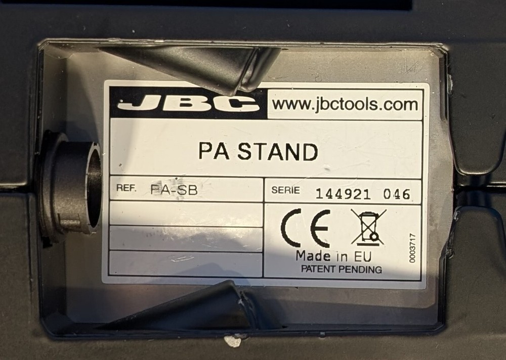 JBC PA-SB Stand
