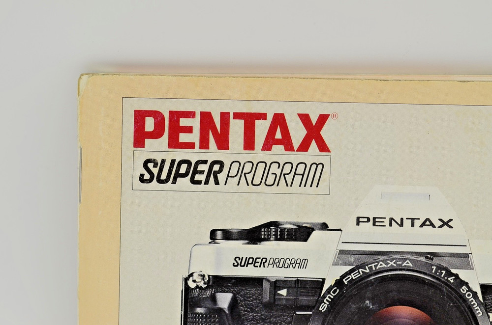 Pentax Super Program - Original Camera Instructions/Manual