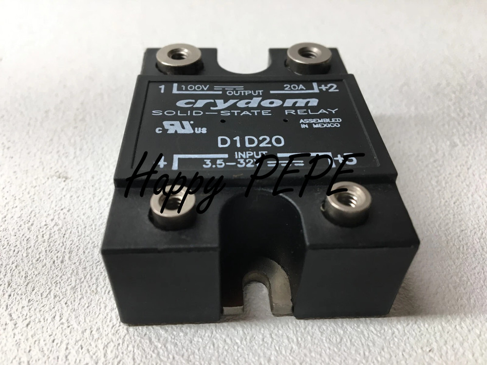 New D1D20 CRYDOM SOLID STATE RELAY