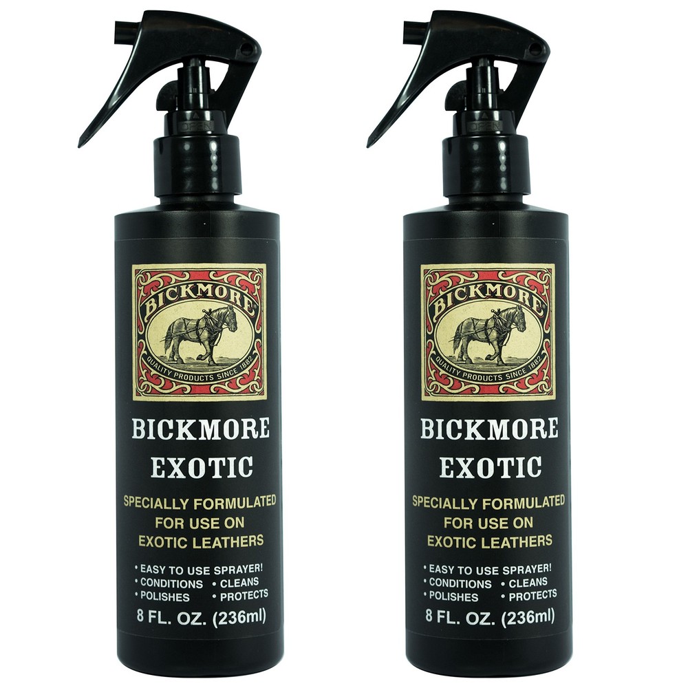 Bickmore Exotic 8Oz (2-Pack) - Specially Formulated Leather Spray Used