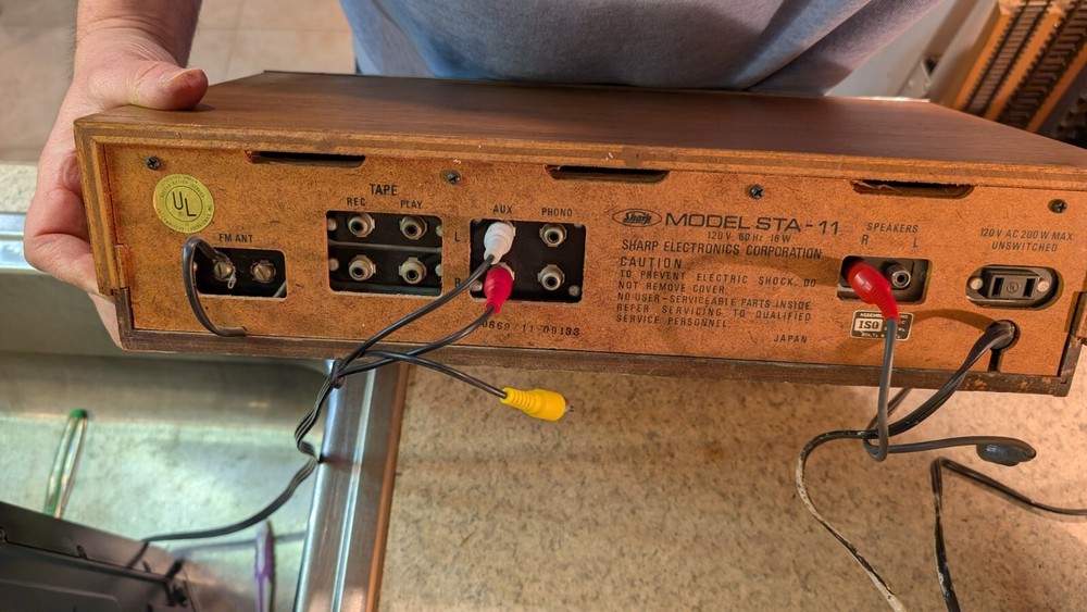 Sharp STA-11 Solid State Stereo Receiver in working condition early 1970's