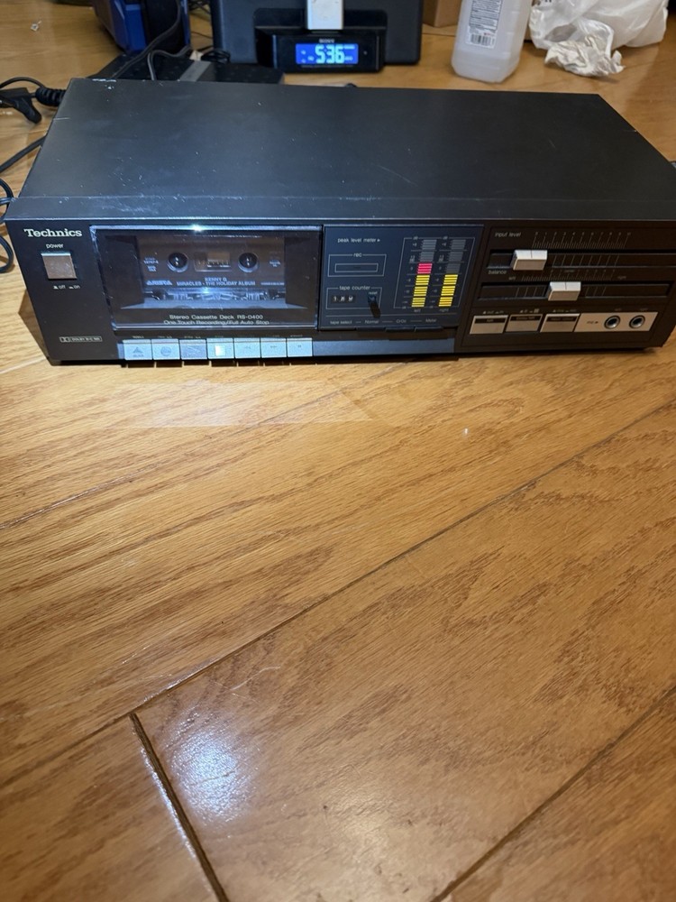 Technics RS-D400 Cassette Deck Tested Good