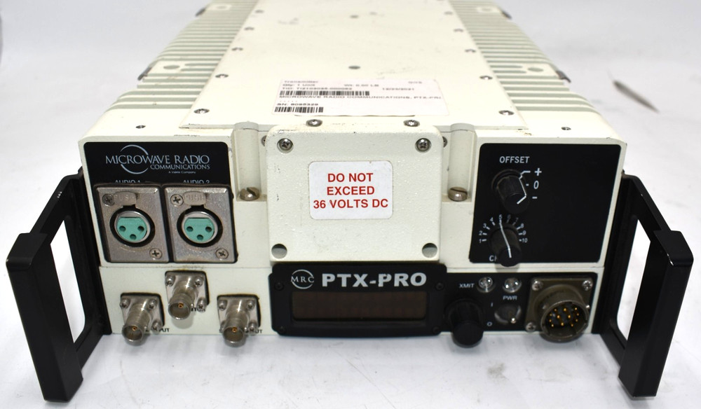 Microwave Radio Communications Portable Broadcasting TX Unit MRC PTX–PRO
