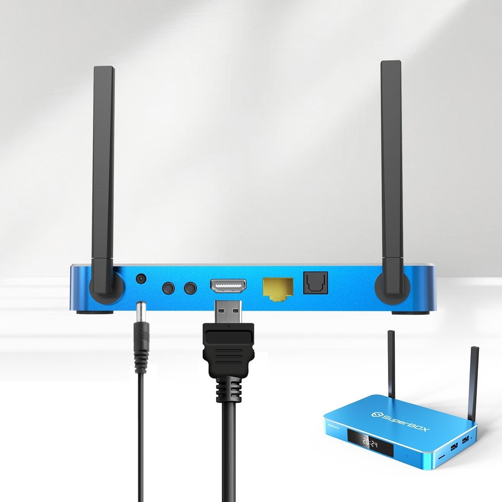 SuperBox S6Max TV BOX Support Authorized Distributor Same Day Shipping Send Gift