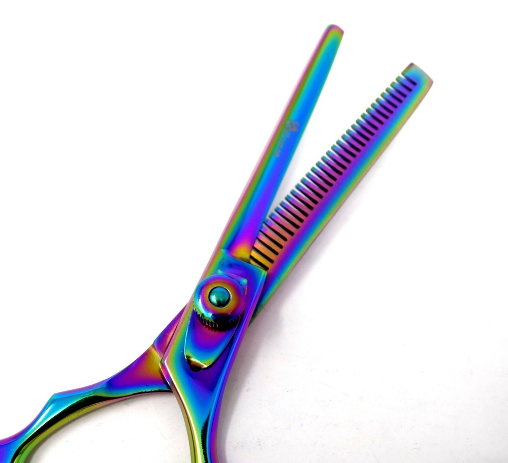 Hair Thinning Scissors Texturing Teeth Shears Salon Razor Edge Scissors 5.5"