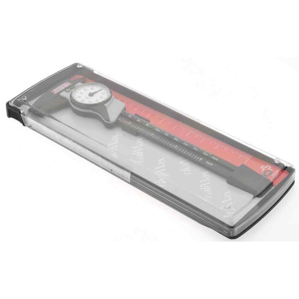 SPI 30-412-1 Super Polymid Inch Dial Caliper with White Dial: 0" - 6" Range