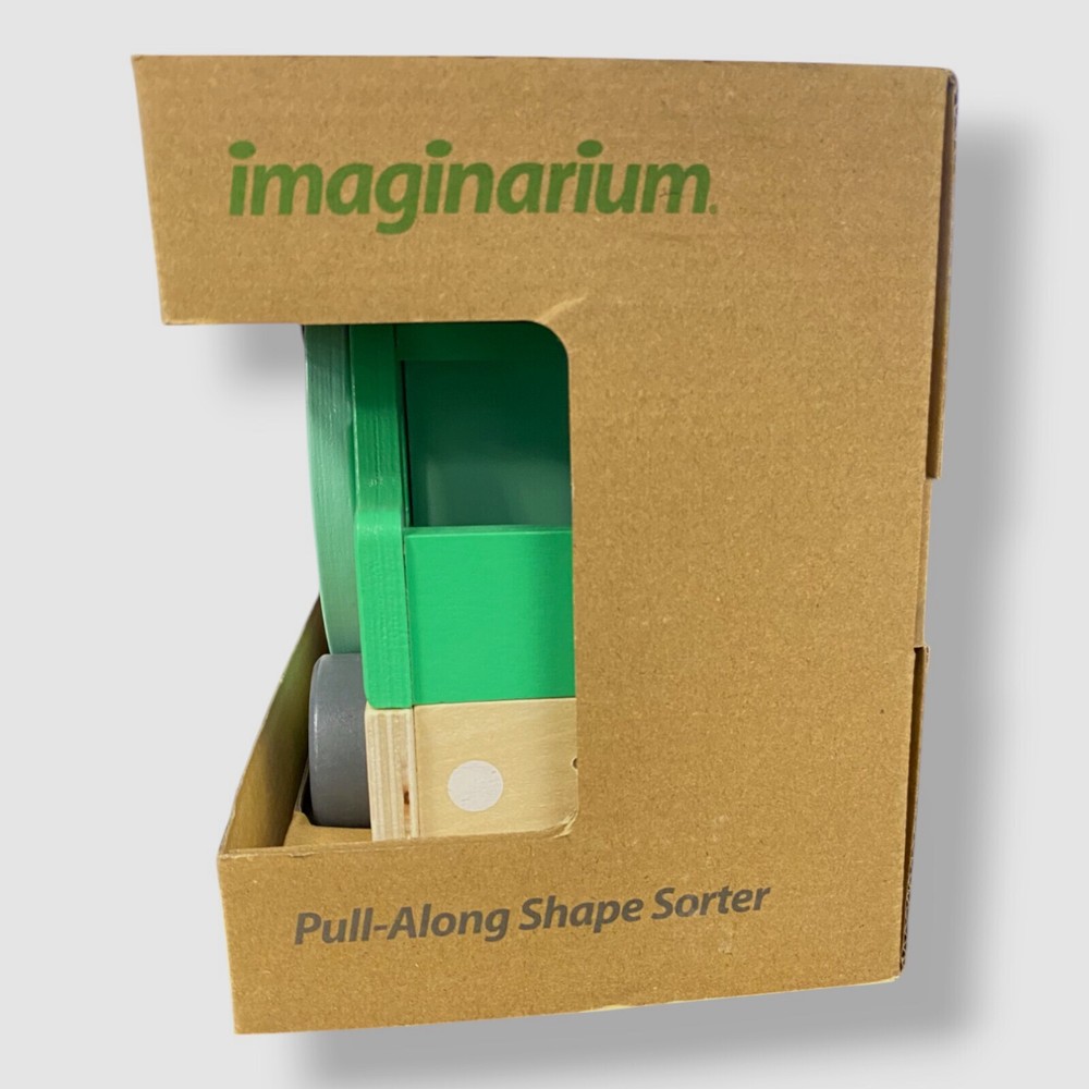 Imaginarium Blue Shape Sorter Pull to Play Blocks