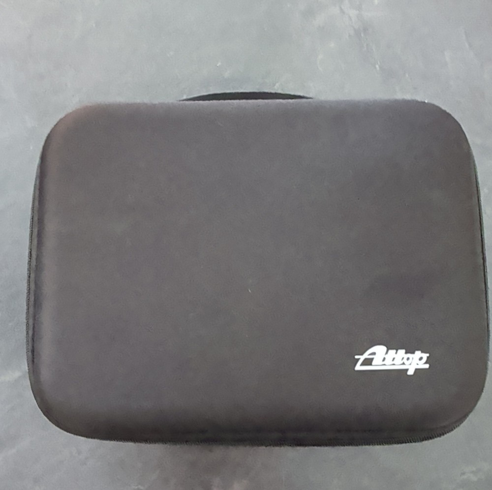 Attop Quadcopter Drone Gray Black with Remote Controller & Carrying Case