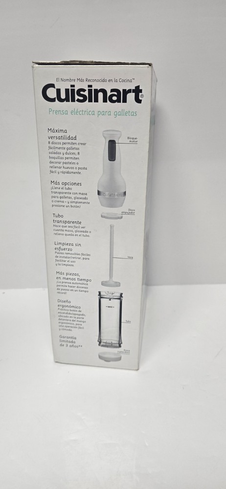 COMPLETE Cuisinart CCP-20 Cookie Press - White