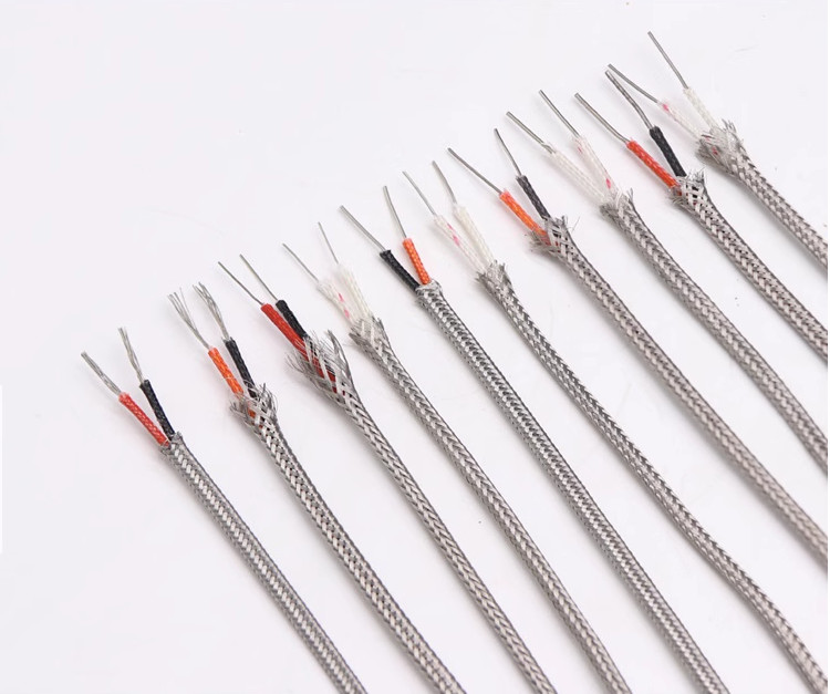 Type K thermocouple Compensating cable temperature Sensing Wire Extension Cable