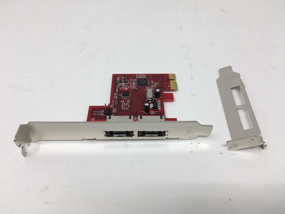 StarTech PEXESAT32 2-Port PCIe eSATA Controller Card - 6Gbps RAID Support