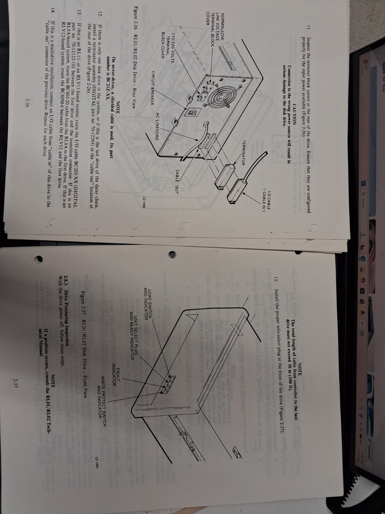 DEC's RL01/RL02 Disk Subsystem User's Guide - DEC / Digital Equipment Corp