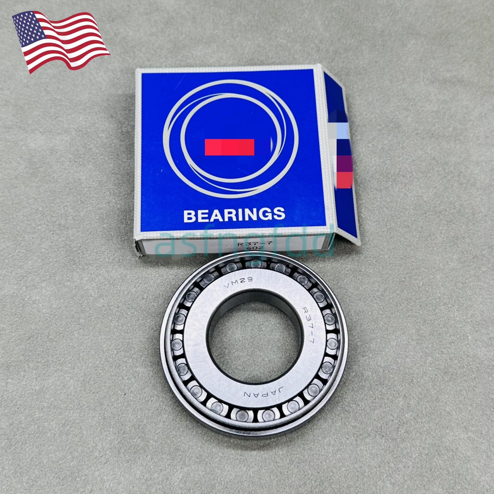 OEM 2PCS New Tapered Roller Bearings 37mm x77mm x 12/17mm Fit For NSK R37-7 US