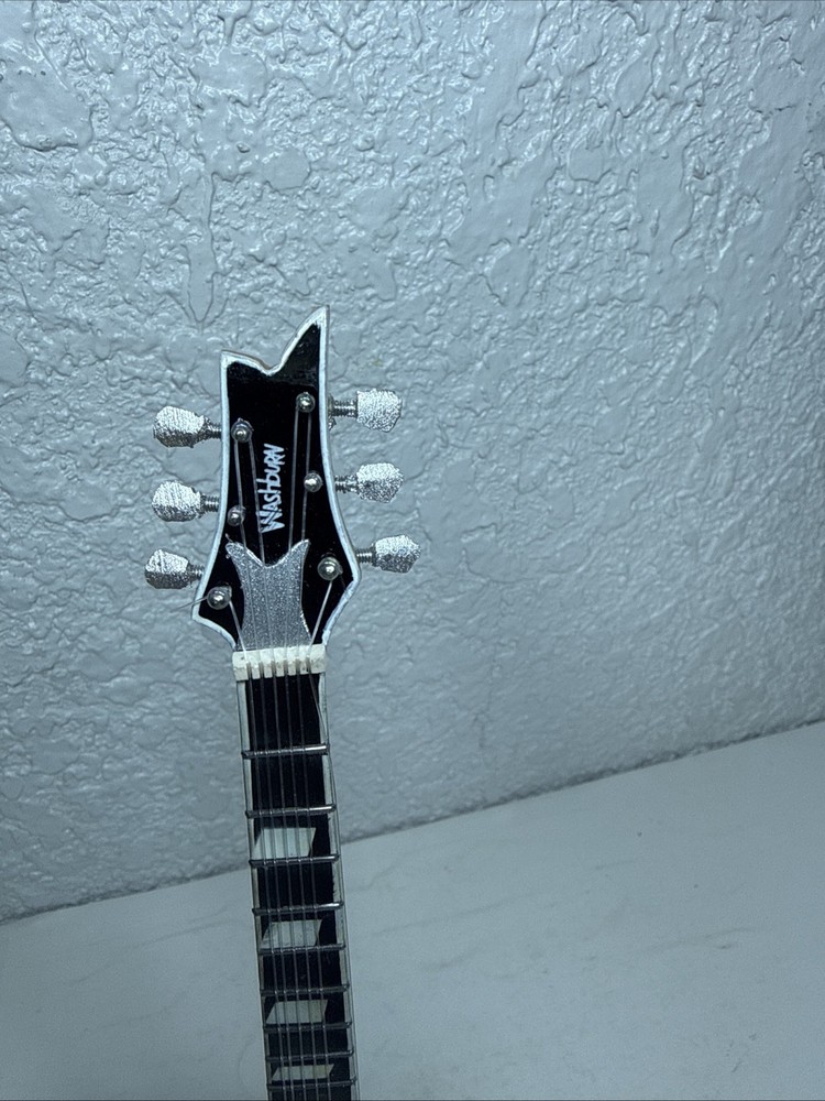 Miniature Guitar Washburn KISS Paul Stanley USED