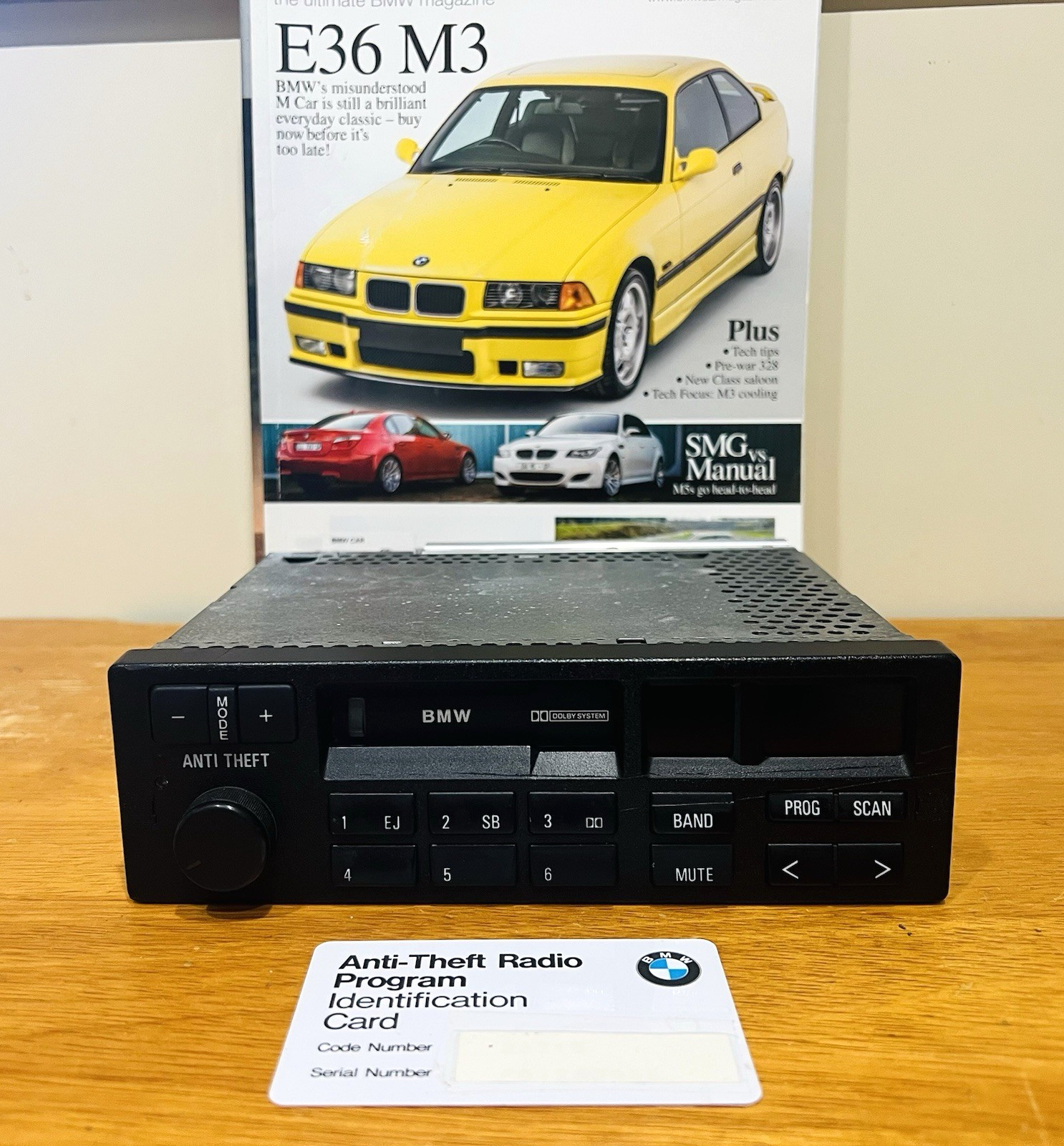 BMW CM5903L RADIO STEREO E31 E32 E34 E36 318 325 M3 M5 525 540 840 CODE INCLUDED