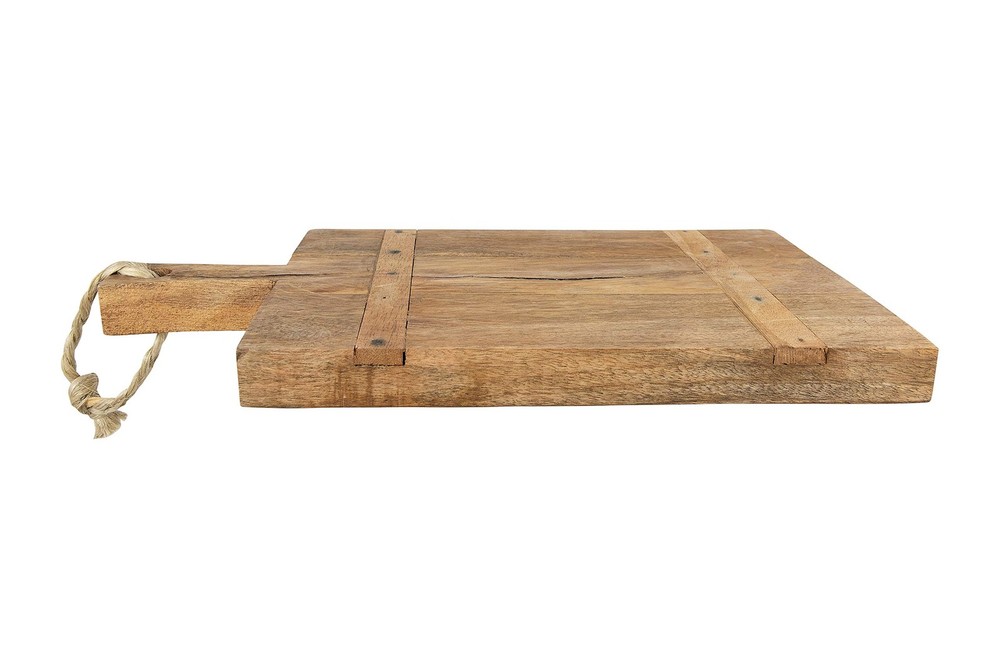 Mango Wood Cheese Board with Rope on Handle