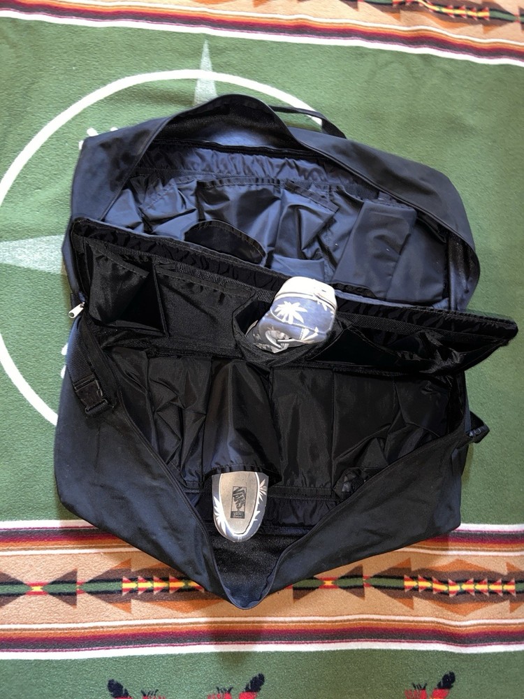 Mid 90s VANS Sample Shoes Bag Black White