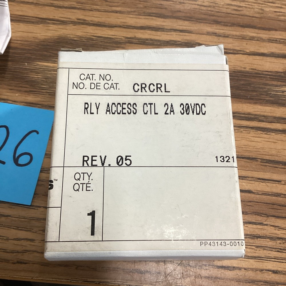 Edwards EST CRCRL Relay Access Control Wiring For Fire Security 🟠
