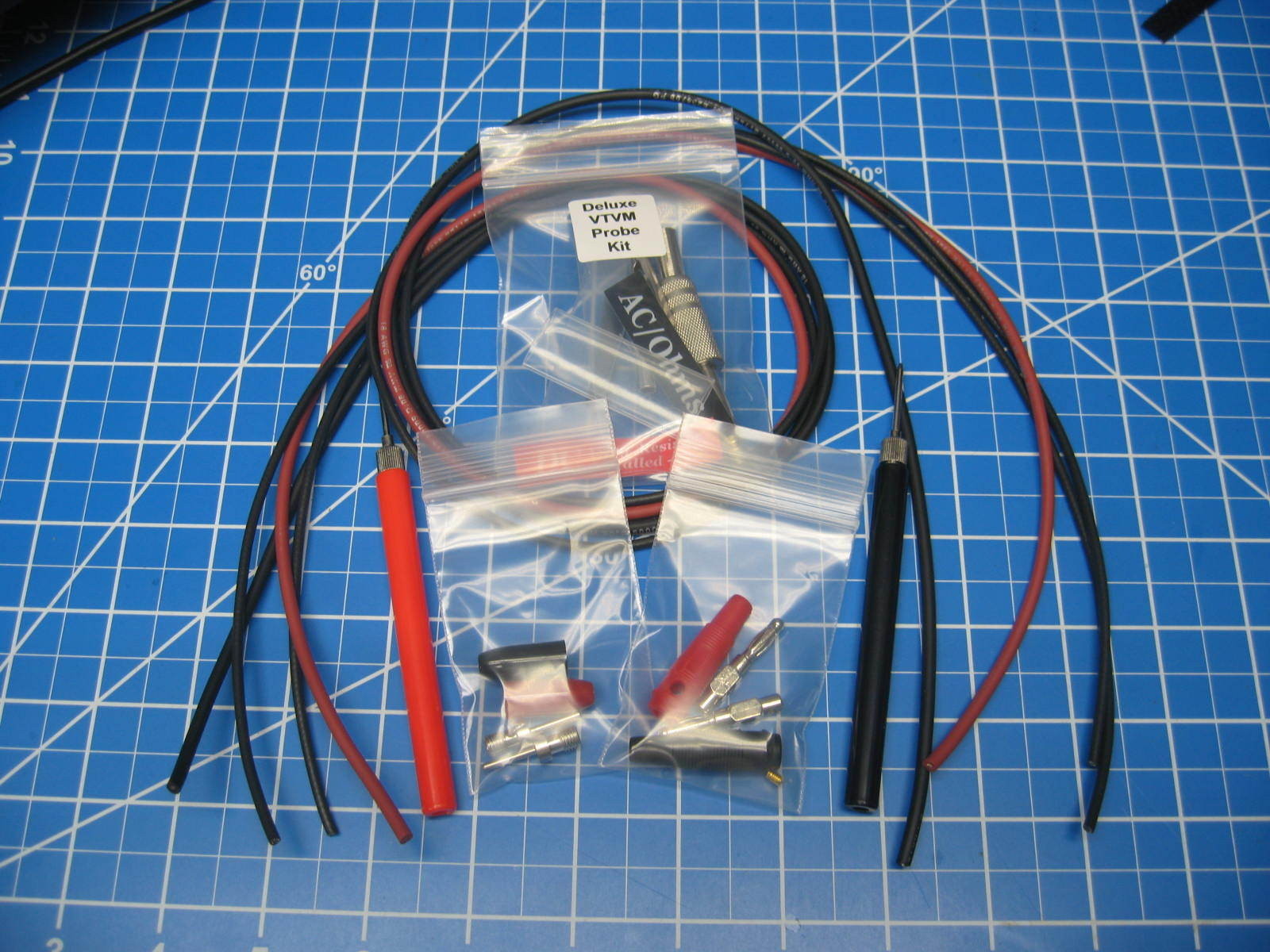 VTVM Probe Kit - Deluxe/Universal Kit - Parts to build Probe for almost any VTVM