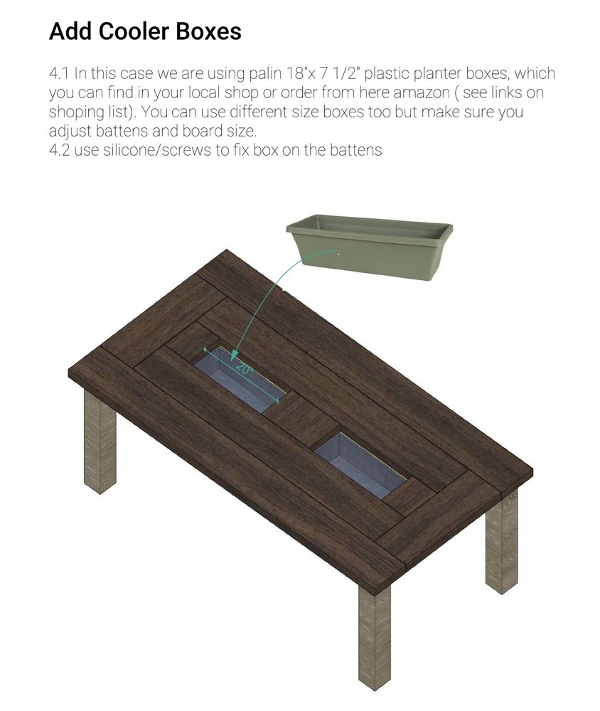 Woodworking Plans for Picnic Table with Integrated Cooler - Complete DIY Guide