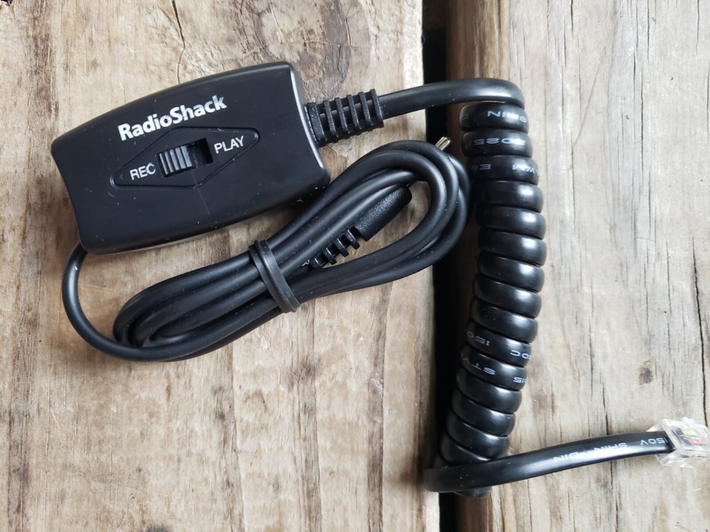 Telephone Handset Mini Recording Control 1/8" Jack 430-1237