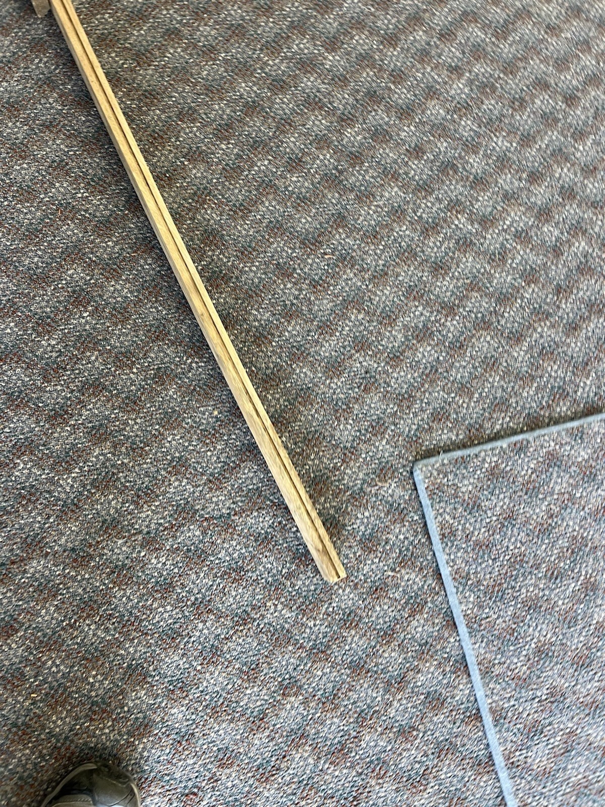 Vintage 8 FT GRADE ROD Survey Measuring Stick Ruler Story Pole industrial decor