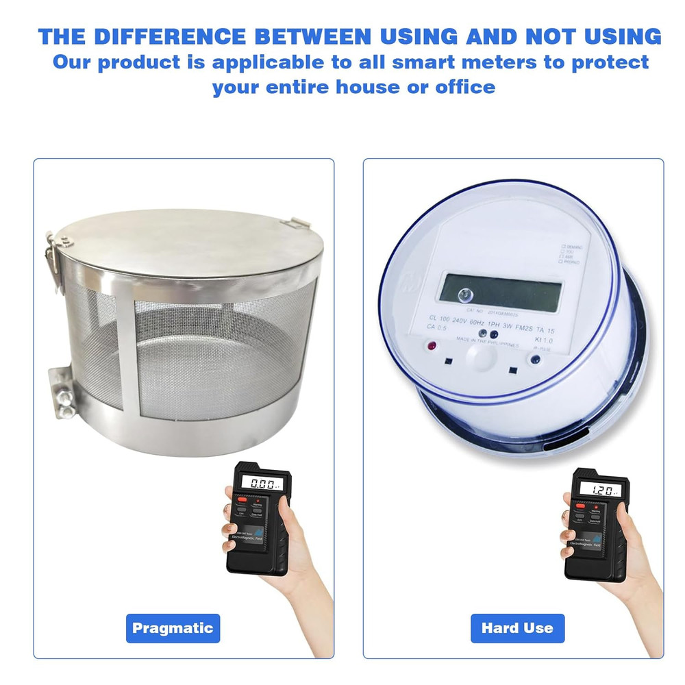 Smart Meter Cover E Mf Blocker for Home Wifi Blocker Faraday Cage E Mf Blockers