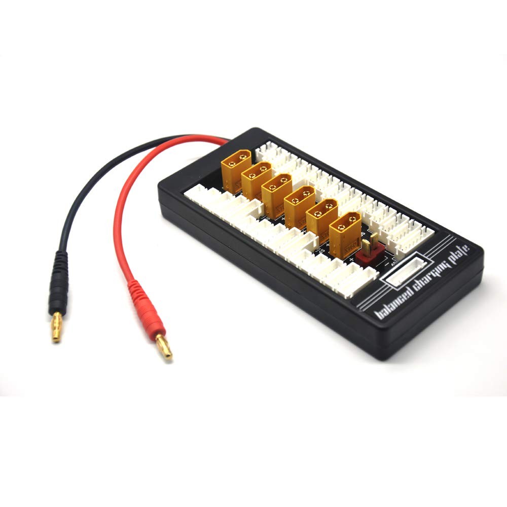 New XT60 T-Type Parallel Balance Charging Board Common Sense Paraboard