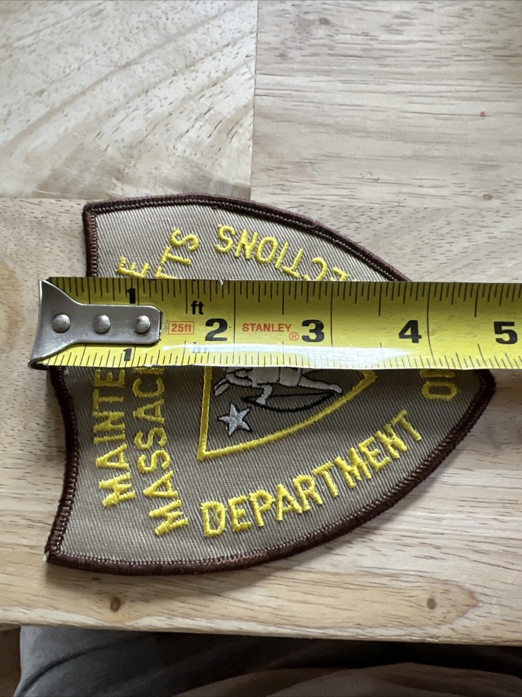 Massachusetts Corrections Maintenance DOC Patch. NEW