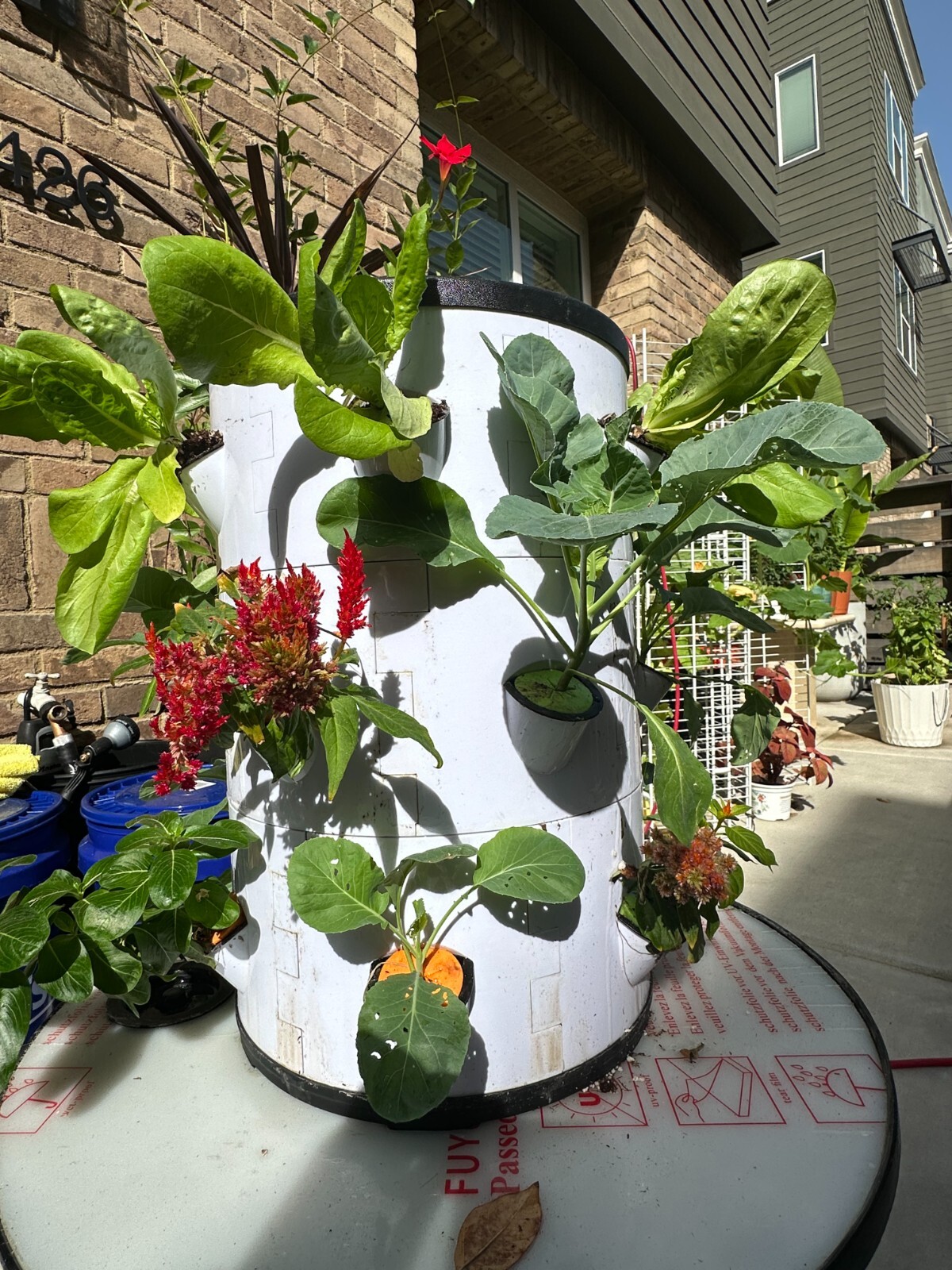 hydroponic vertical tower growing system-2025