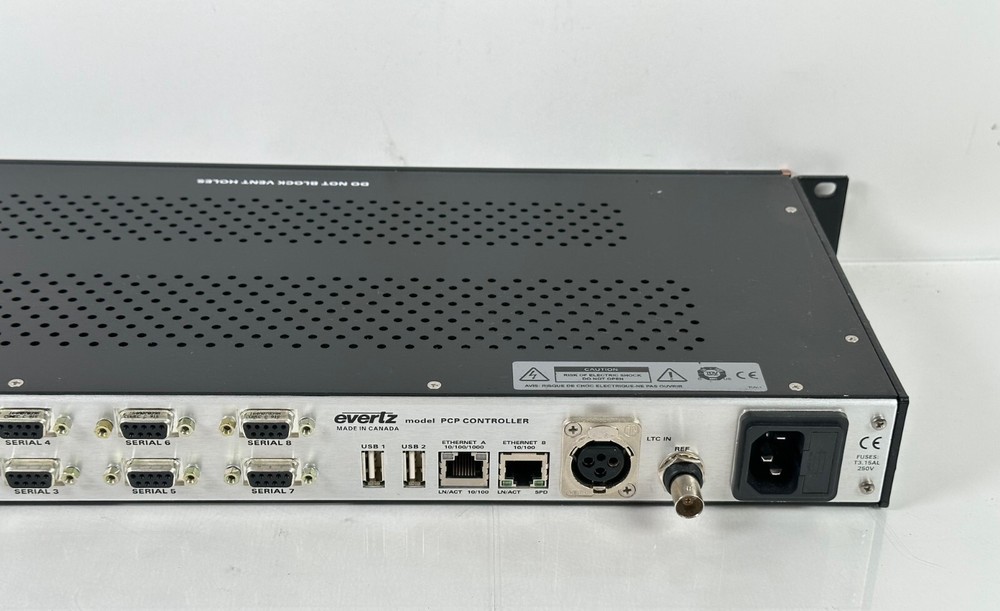 Evertz PCP-C-BCR/2D Interface Unit
