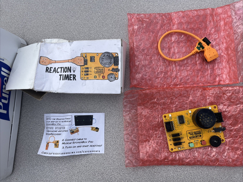 Backyard Brains Reaction Timer New In Box