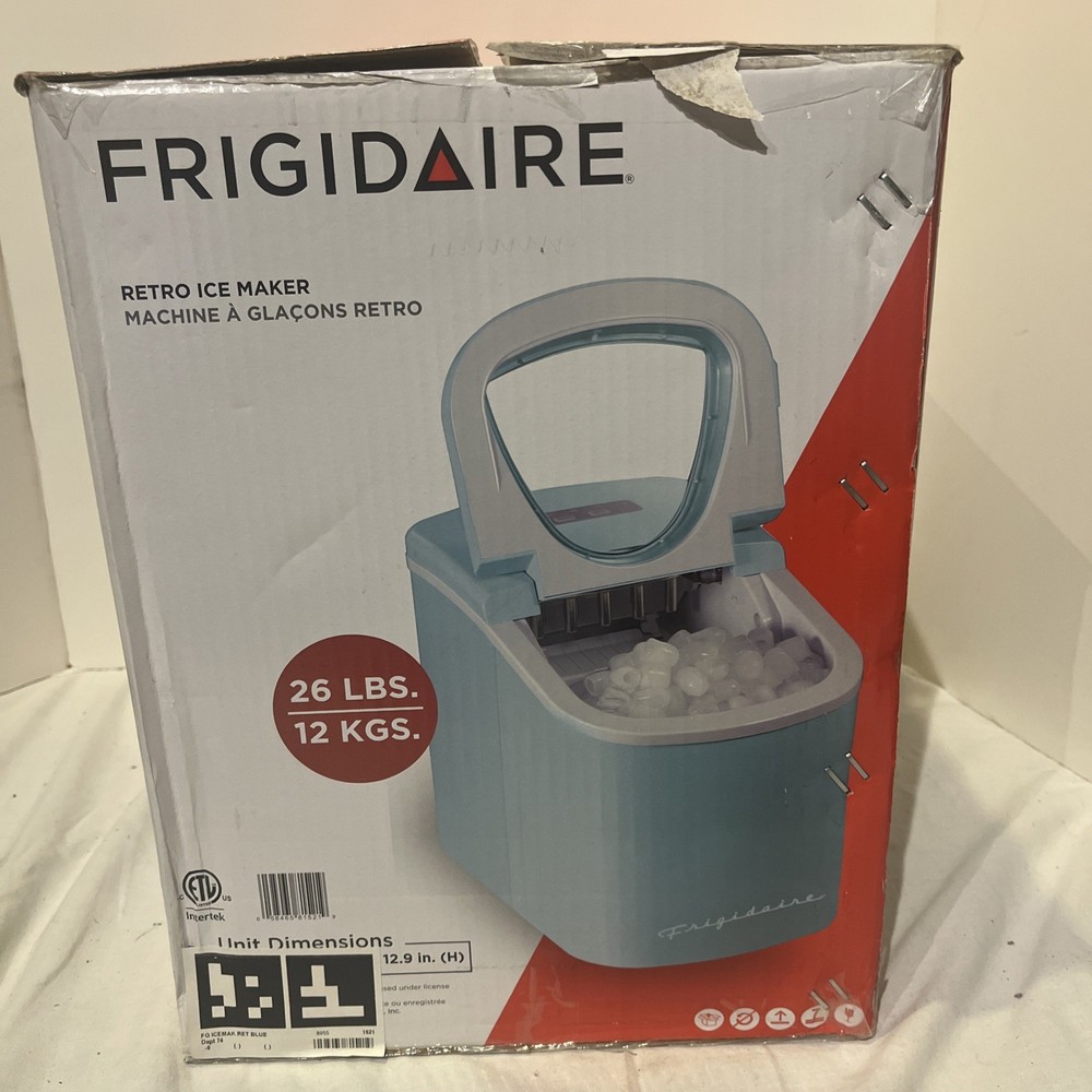 Frigidaire EFIC113-BLUE Retro Ice Maker - Blue